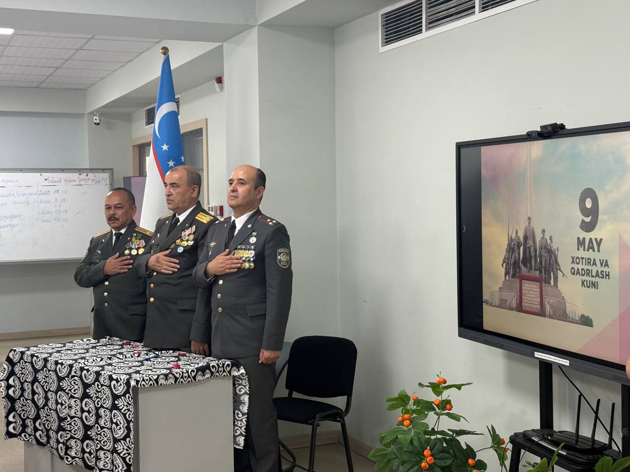 Toshkent davlat tibbiyot universiteti huzuridagi tarmoq markazida 9-may "Xotira va qadrlash kuni"